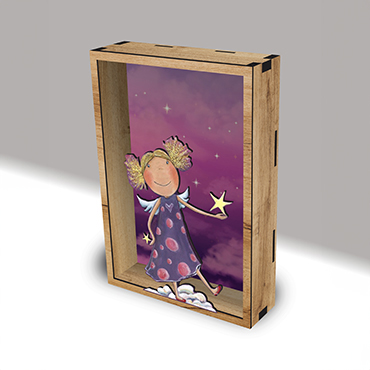 3D κάδρο 17Χ24cm